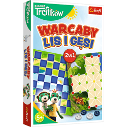 Warcaby Lis i Gęsi Rodzina Treflików