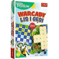 Warcaby Lis i Gęsi Rodzina Treflików