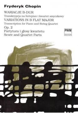 Wariacje B-dur Op. 2 PWM - Fryderyk Chopin