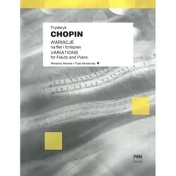 Wariacje na flet i fortepian - Fryderyk Chopin