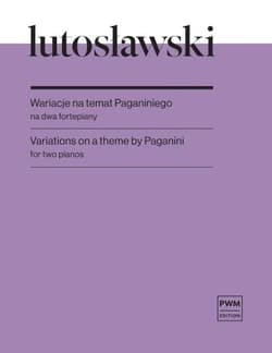 Wariacje na temat Paganiniego na 2 fortepiany - Lutosławski Witold