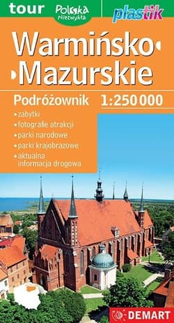 Warmińsko-mazurskie Podróżownik 1:250 000 - Praca zbiorowa