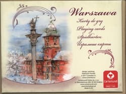 Warszawa Akwarele talia 55 listków