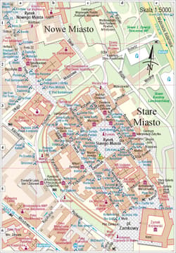 Galeria - zdjęcie nr. 2 - Warszawa Centrum. Plan miasta 1:7000 wyd. 2023