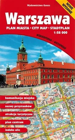 Warszawa. Plan miasta 1:28 000