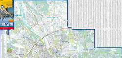 Galeria - zdjęcie nr. 5 - Warszawa plan miasta 1:29 000 laminat