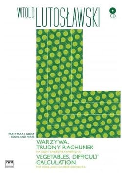 Warzywa. Trudny rachunek PWM - Lutosławski Witold