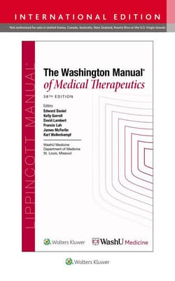 Washington Manual of Medical Therapeutics, International Edition - Washington University