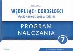 Wędrując ku dorosłości 7 Program nauczania Szkoła podstawowa