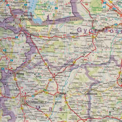 Galeria - zdjęcie nr. 2 - Węgry mapa 1:400 000
