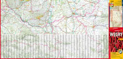 Galeria - zdjęcie nr. 3 - Węgry mapa samochodowa 1:520 000 laminat 2024
