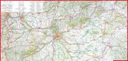 Galeria - zdjęcie nr. 4 - Węgry mapa samochodowa 1:520 000 laminat 2024