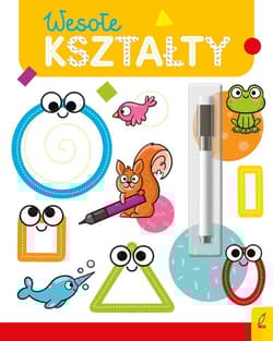 Wesoła nauka Wesołe kształty Flamaster suchościeralny