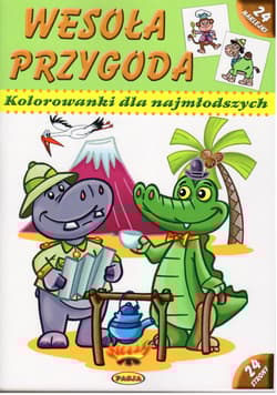 Wesoła przygoda kolorowanki dla najmłodszych wyd. 2 - Opracowanie Zbiorowe