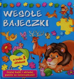 Wesołe bajeczki. Książka z puzzlami w środku 5 układanek