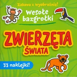 Wesołe bazgrołki. Zwierzęta świata - Krystyna Bardos