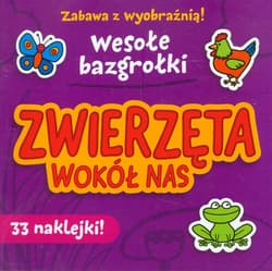 Wesołe bazgrołki. Zwierzęta wokół nas - Krystyna Bardos