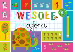 Wesołe cyferki. Blok z tekturą - Opracowanie Zbiorowe