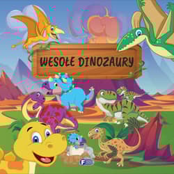Wesołe dinozaury - Opracowanie Zbiorowe