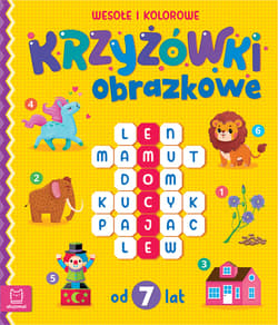 Wesołe i kolorowe. Od 7 lat. Krzyżówki obrazkowe - Beata Karlik