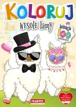 Wesołe lamy. Koloruj - Opracowanie Zbiorowe
