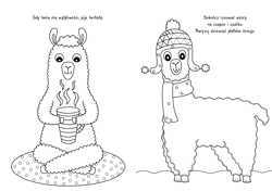 Galeria - zdjęcie nr. 2 - Wesołe lamy. Koloruj i rysuj