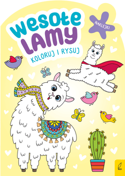 Galeria - zdjęcie nr. 1 - Wesołe lamy. Koloruj i rysuj