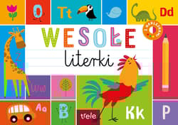 Wesołe literki. Blok z tekturą - Opracowanie Zbiorowe
