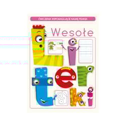 Wesołe literki. Ćwiczenia wspomagające naukę pisania -  Marta Buk-Cegiełka