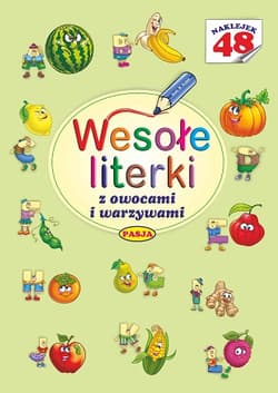 Wesołe literki z owocami i warzywami - Mariola Budek