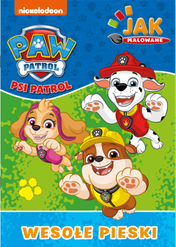 Wesołe pieski. Psi Patrol. Jak malowane - null null