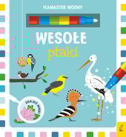 Wesołe ptaki. Flamaster wodny