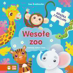 Wesołe zoo. Książka z puzzlami - Ewa Stadtmuller
