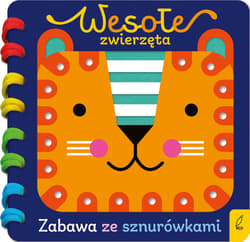 Wesołe zwierzęta. Zabawa ze sznurówkami