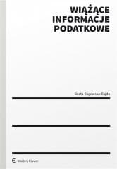 Wiążące informacje podatkowe - Rogowska-Rajda Beata