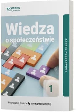 Wiedza o społeczeństwie 1 Podręcznik Zakres podstawowy Szkoła ponadpodstawowa