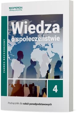 Wiedza o społeczeństwie 4 Podręcznik Zakres rozszerzony Szkoła ponadpodstawowa - Batorski Maciej