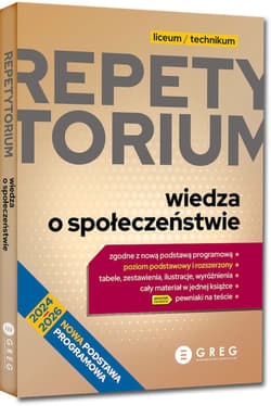 Galeria - zdjęcie nr. 3 - Wiedza o społeczeństwie. Repetytorium. Liceum/technikum 2024-2026
