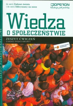 Wiedza o społeczeństwie Zeszyt ćwiczeń Zakres podstawowy szkoła ponadgimnazjalna - Telicka-Bonecka Antonina, Jarosław Bonecki