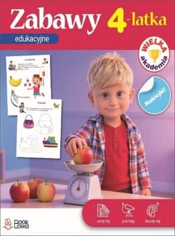 Wielka Akademia. Zabawy edukacyjne 4latka - Monika Majewska