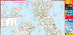 Galeria - zdjęcie nr. 3 - Wielka Brytania i Irlandia Great Britain and Ireland laminowana mapa samochodowo-turystyczna 1:950 000