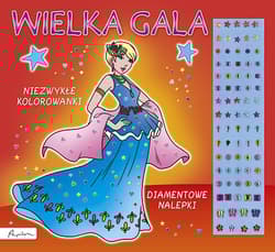 Wielka gala Niezwykłe kolorowanki Diamentowe nalepki