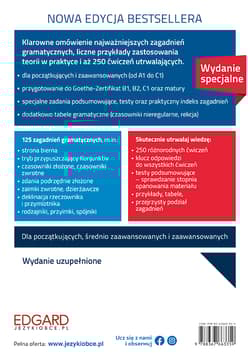 Galeria - zdjęcie nr. 2 - Wielka gramatyka języka niemieckiego. Wielka gramatyka wyd. 4