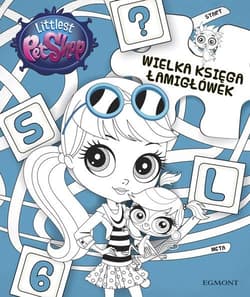 Wielka Księga Łamigłówek Littlest Pet Shop - Jamrógiewicz Marta