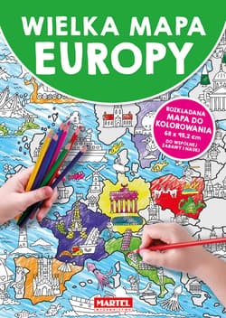 Wielka mapa Europy - Opracowanie Zbiorowe