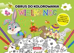 Wielkanoc obrus do kolorowania
