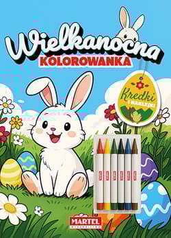 Wielkanocna kolorowanka z kredkami i naklejkami - Maciej Ratajczyk