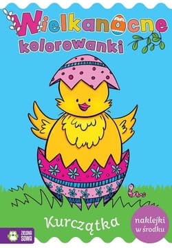 Wielkanocne kolorowanki Kurczątka