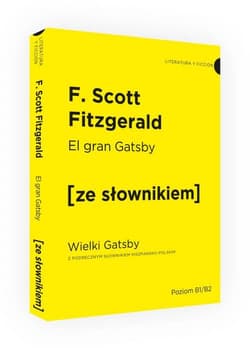 Wielki Gatsby wersja hiszpańska z podręcznym słownikiem - F.Scott Fitzgerald