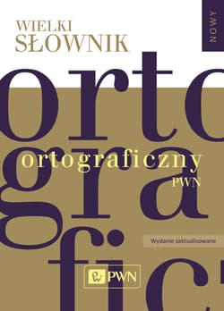 Wielki słownik ortograficzny pwn z zasadami pisowni i interpunkcji - Opracowanie Zbiorowe